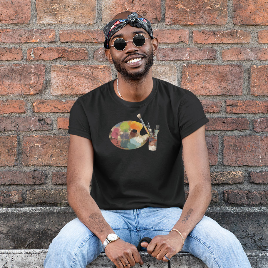 Painter's Palette - Men's T-Shirt