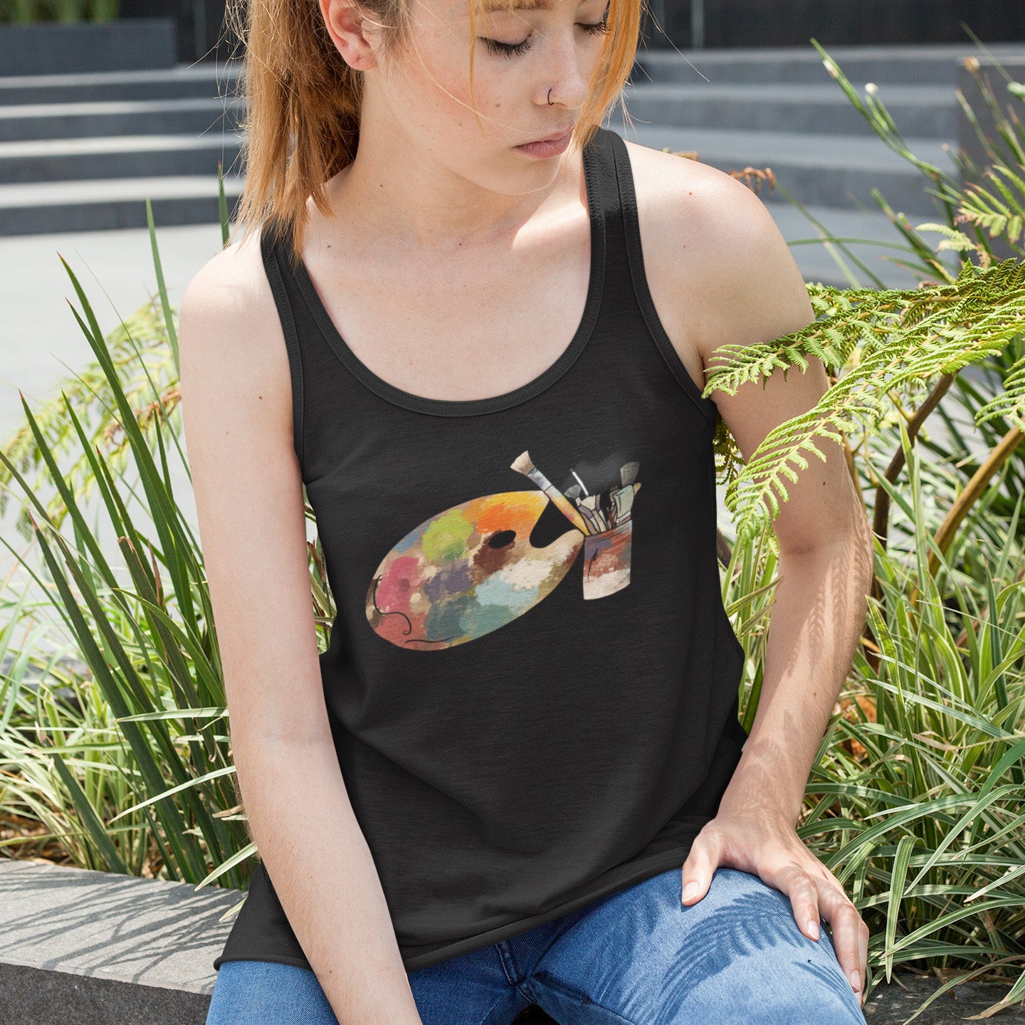 Painter's Palette - Womens Tank Top