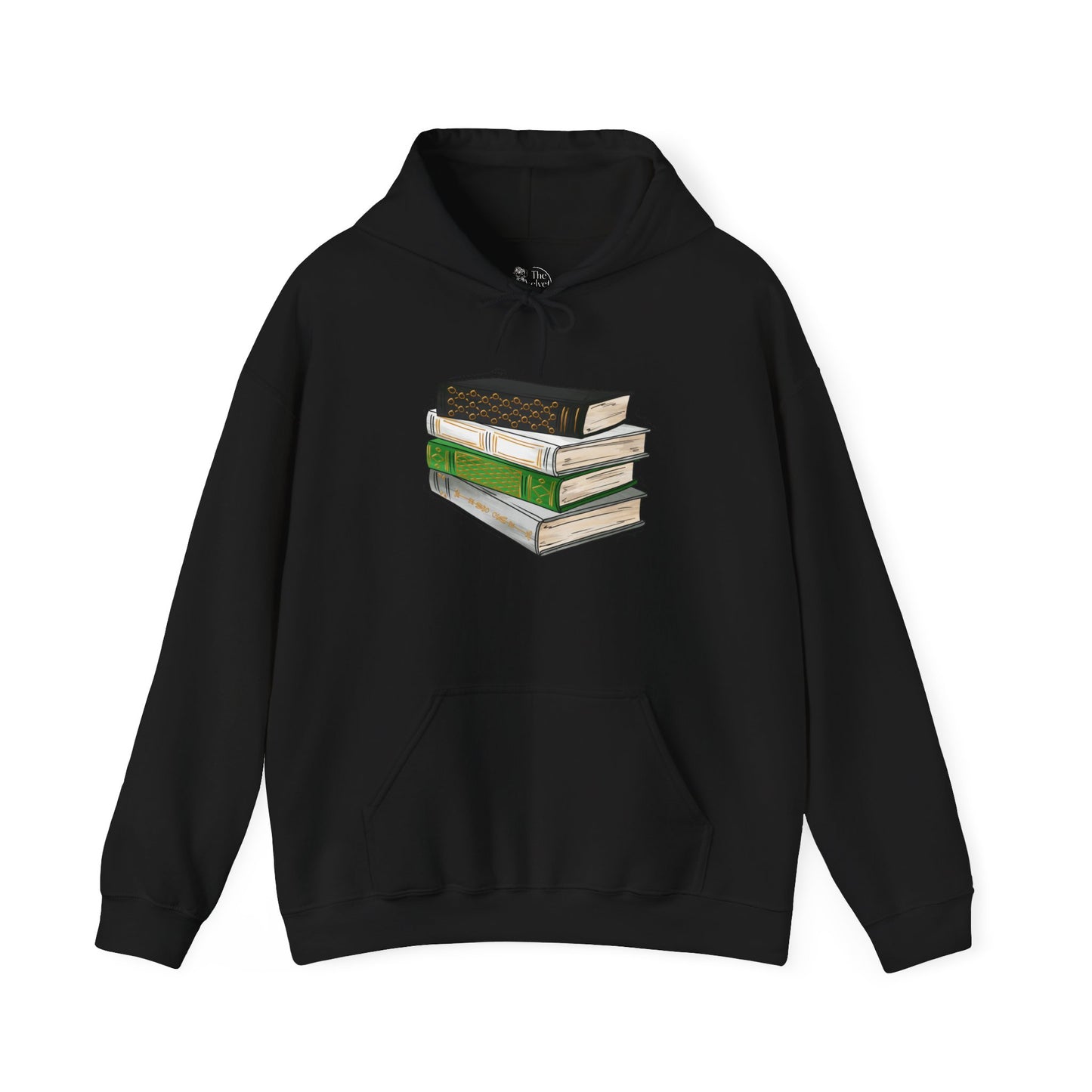 Demiromantic Pride Flag Old Books - Adult Unisex Hoodie