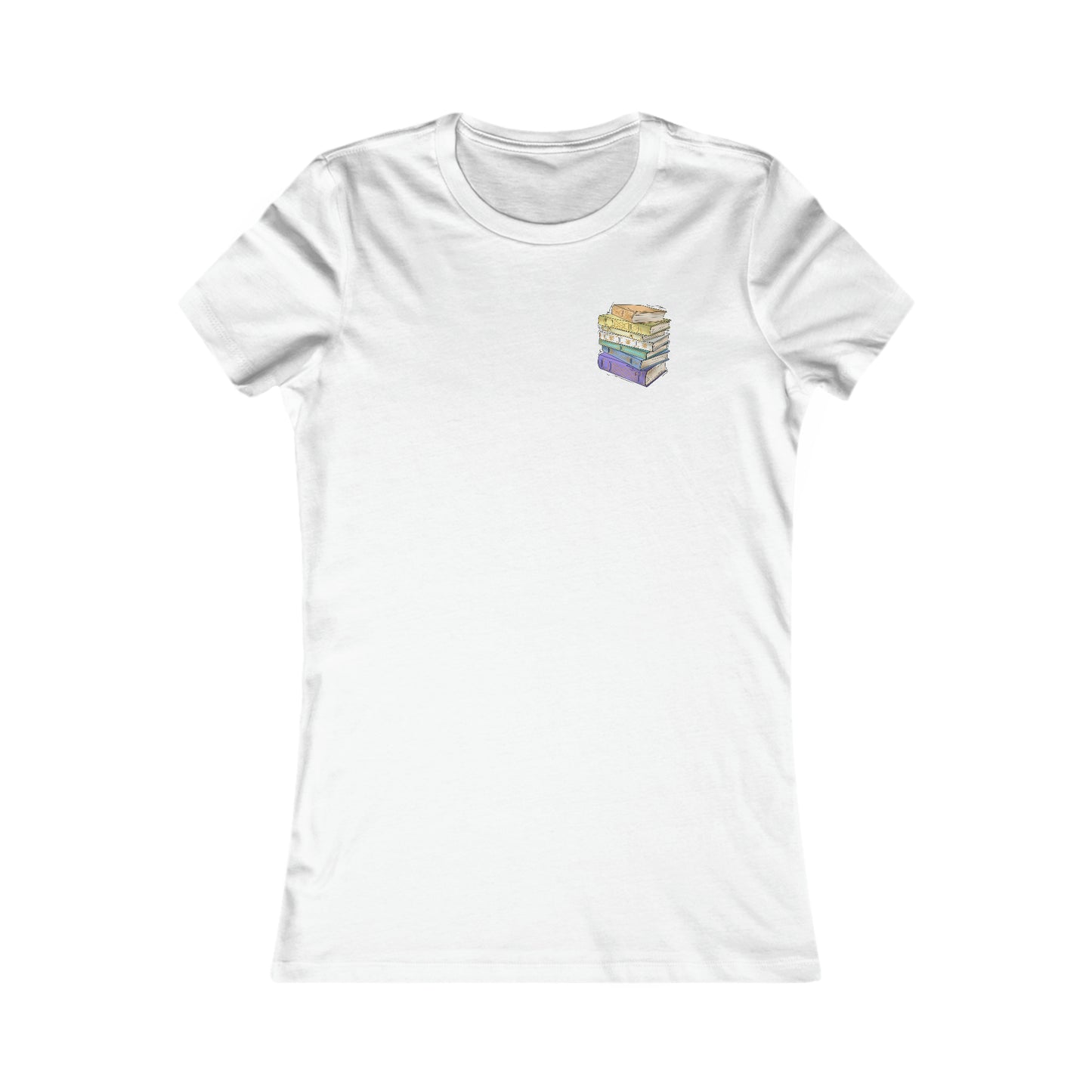 Genderfaun Pride Flag Old Books - Women's T-Shirt