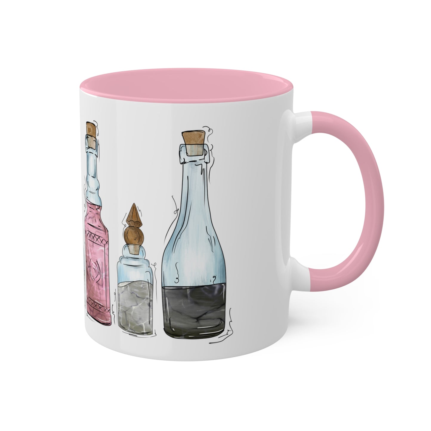 Demigirl Pride Flag Potion Bottles - Mug