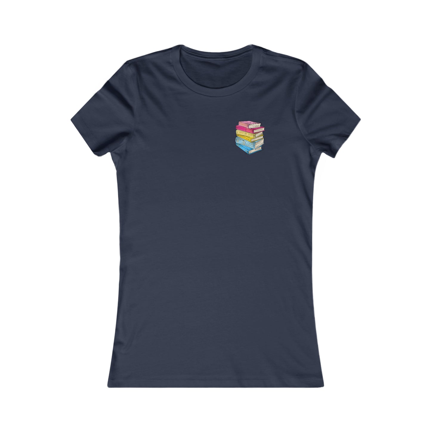 Panromantic Pride Flag Old Books - Women's T-Shirt