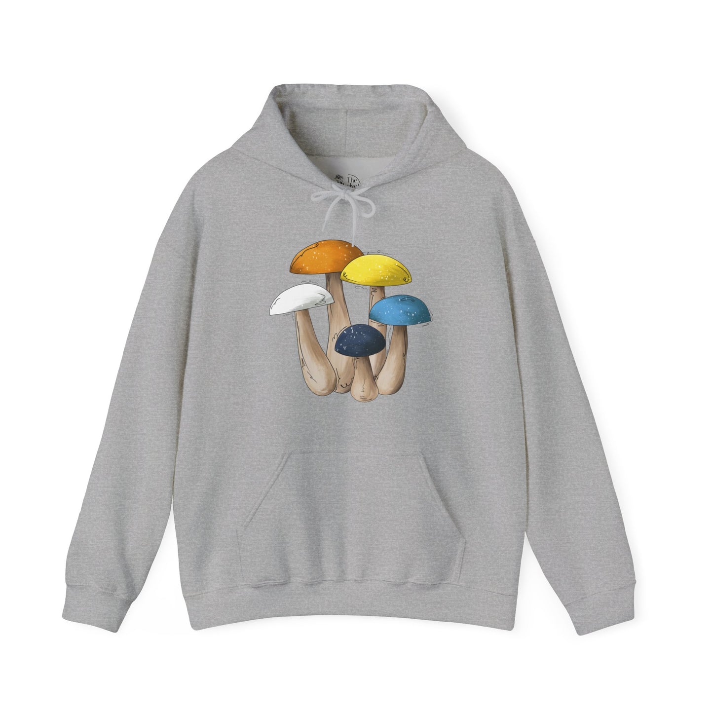 Aroace Pride Flag Mushrooms - Adult Unisex Hoodie