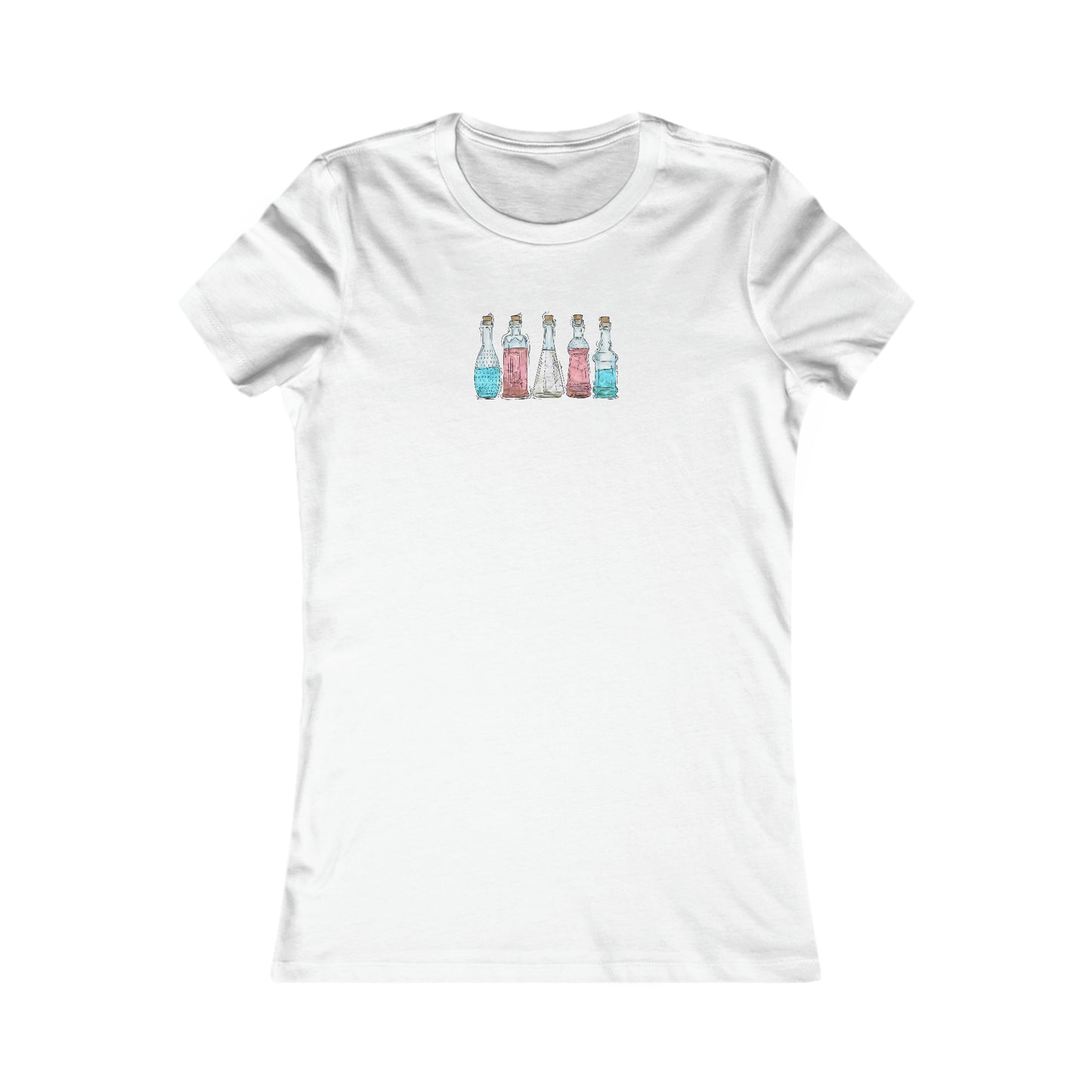 Transgender Pride Flag Potion Bottles - Women's T-Shirt