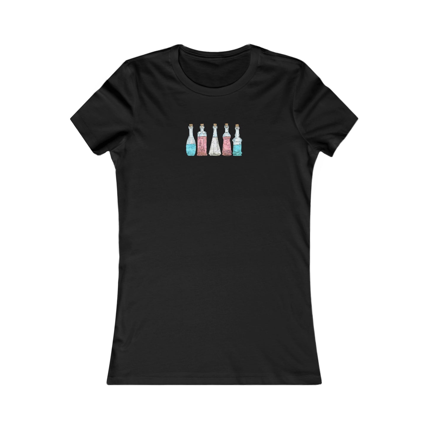 Transgender Pride Flag Potion Bottles - Women's T-Shirt
