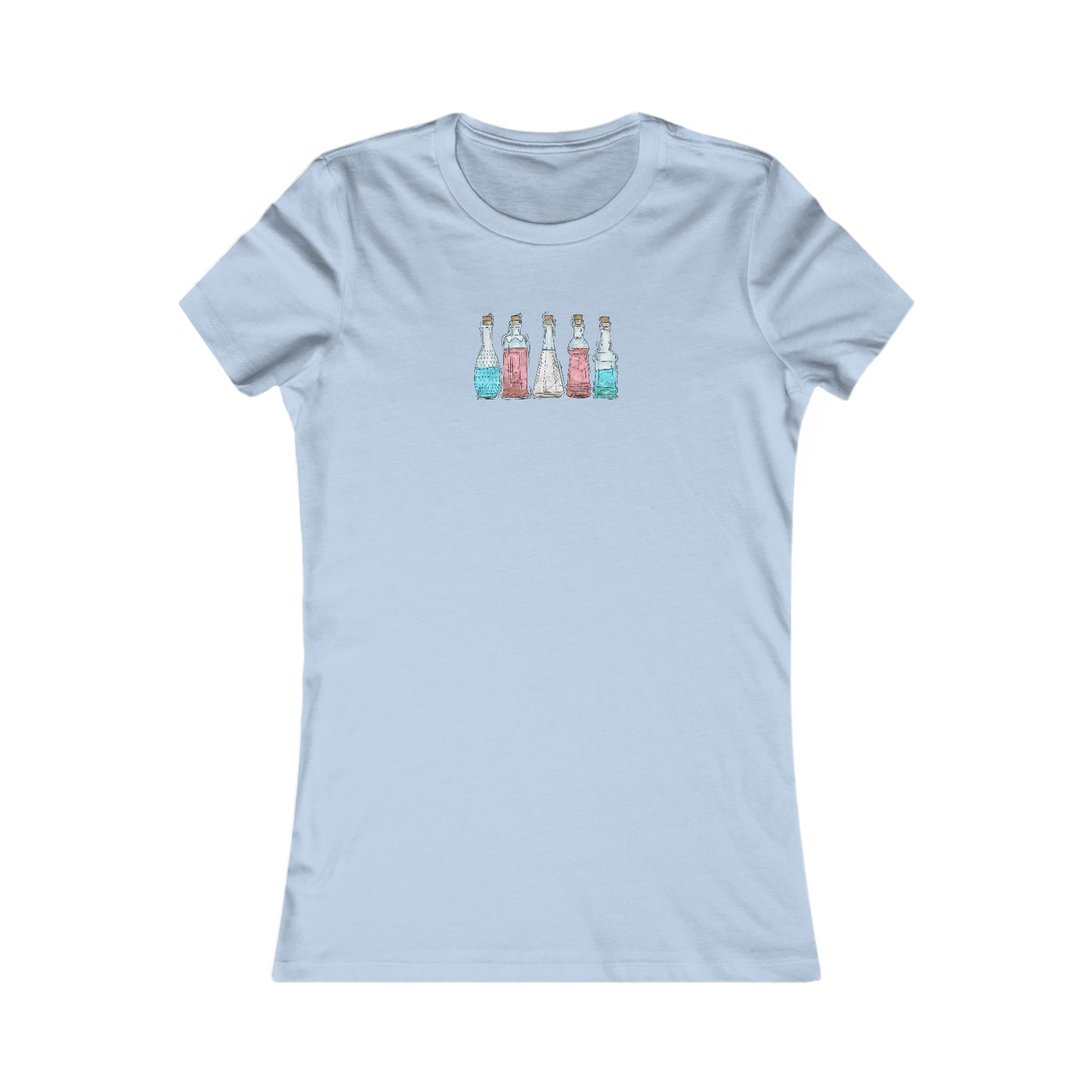 Transgender Pride Flag Potion Bottles - Women's T-Shirt