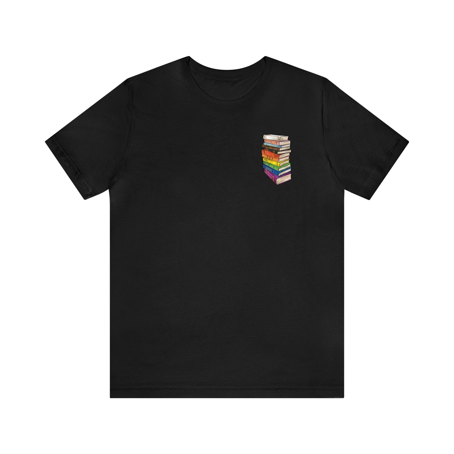 Progress Pride Flag Old Books - Unisex T-Shirt