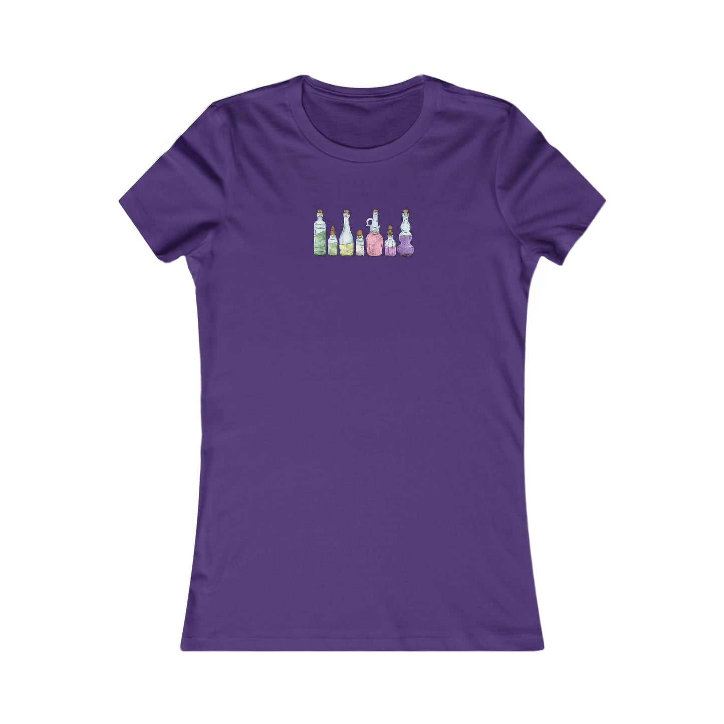 Genderfae Pride Flag Potion Bottles - Women's T-Shirt
