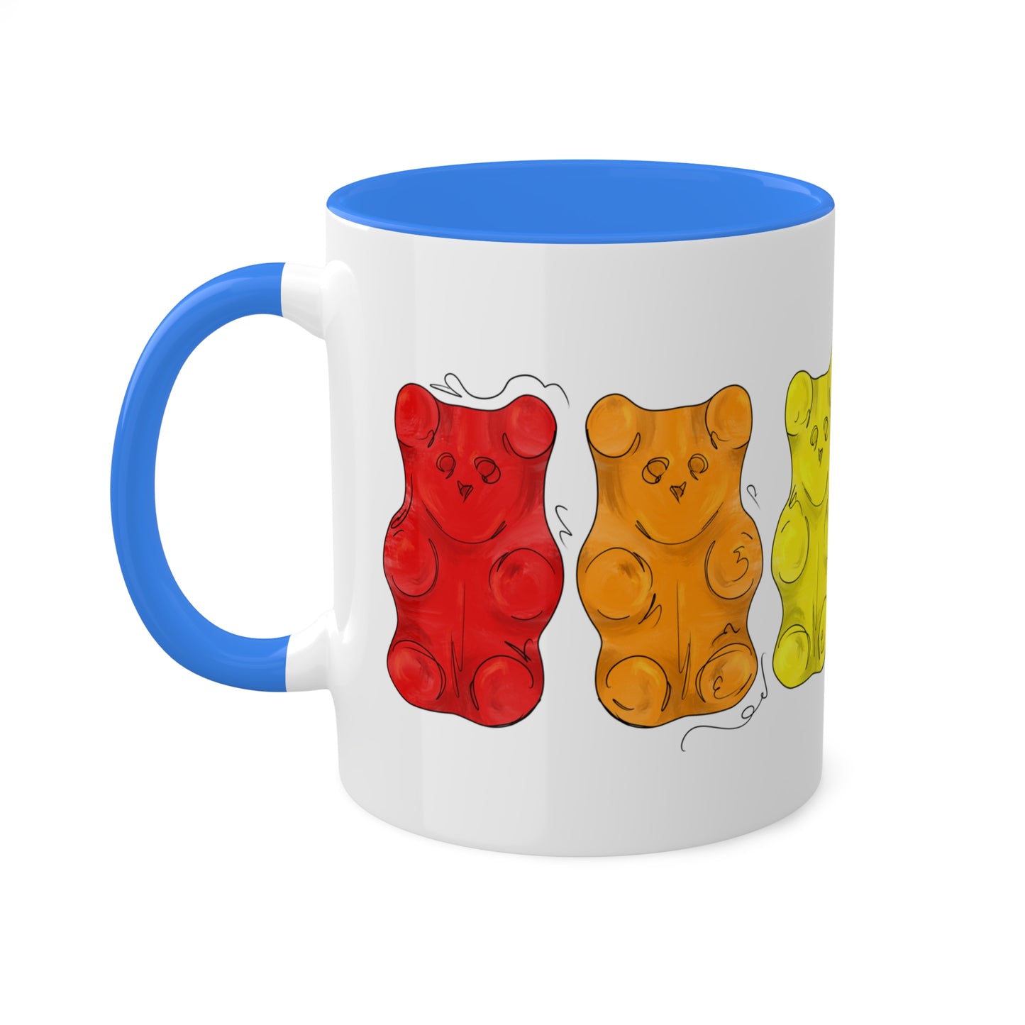 Gay Pride Flag Gummy Bears - Mug