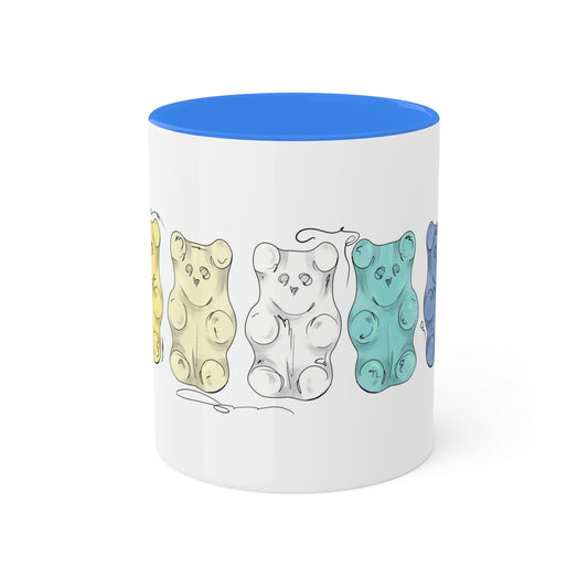 Genderfaun Pride Flag Gummy Bears - Mug