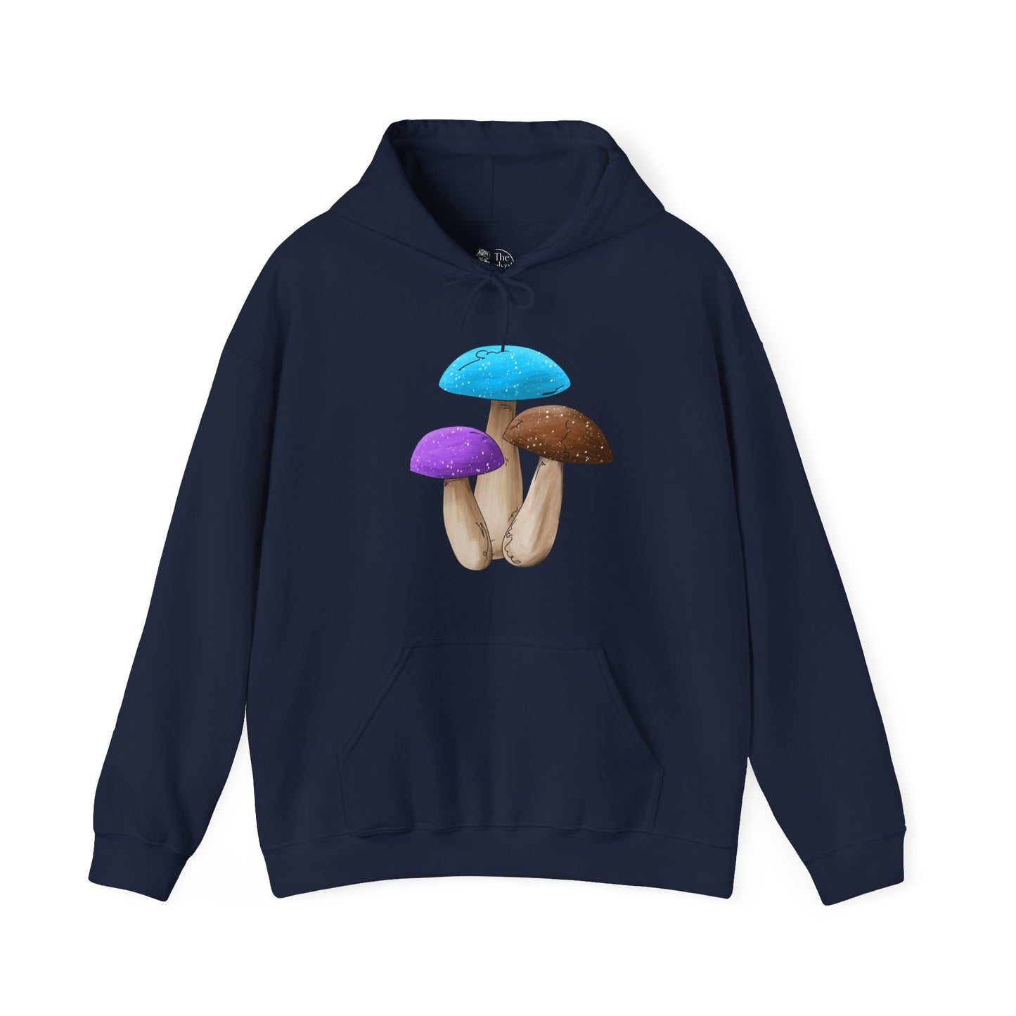 Androsexual Pride Flag Mushrooms - Adult Unisex Hoodie