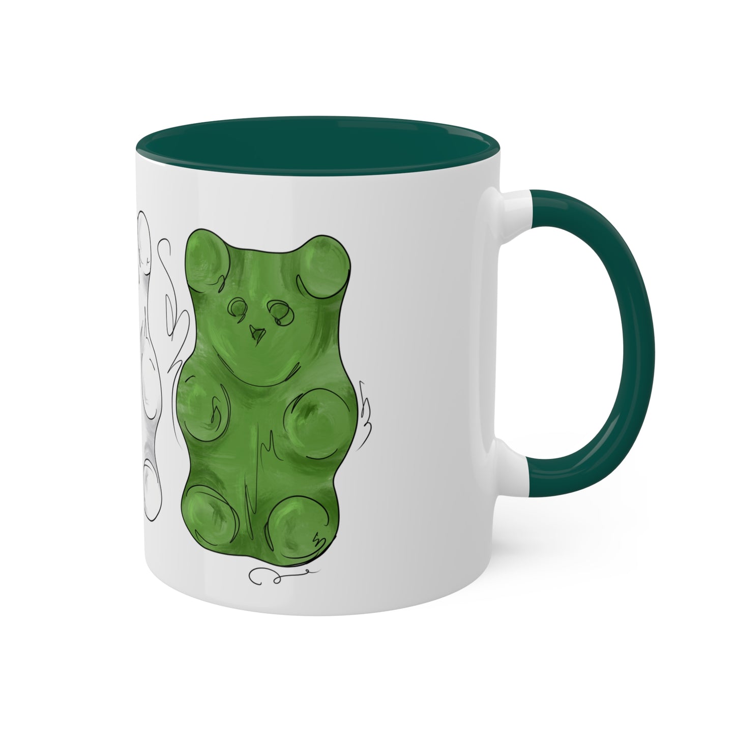 Genderqueer Pride Flag Gummy Bears - Mug