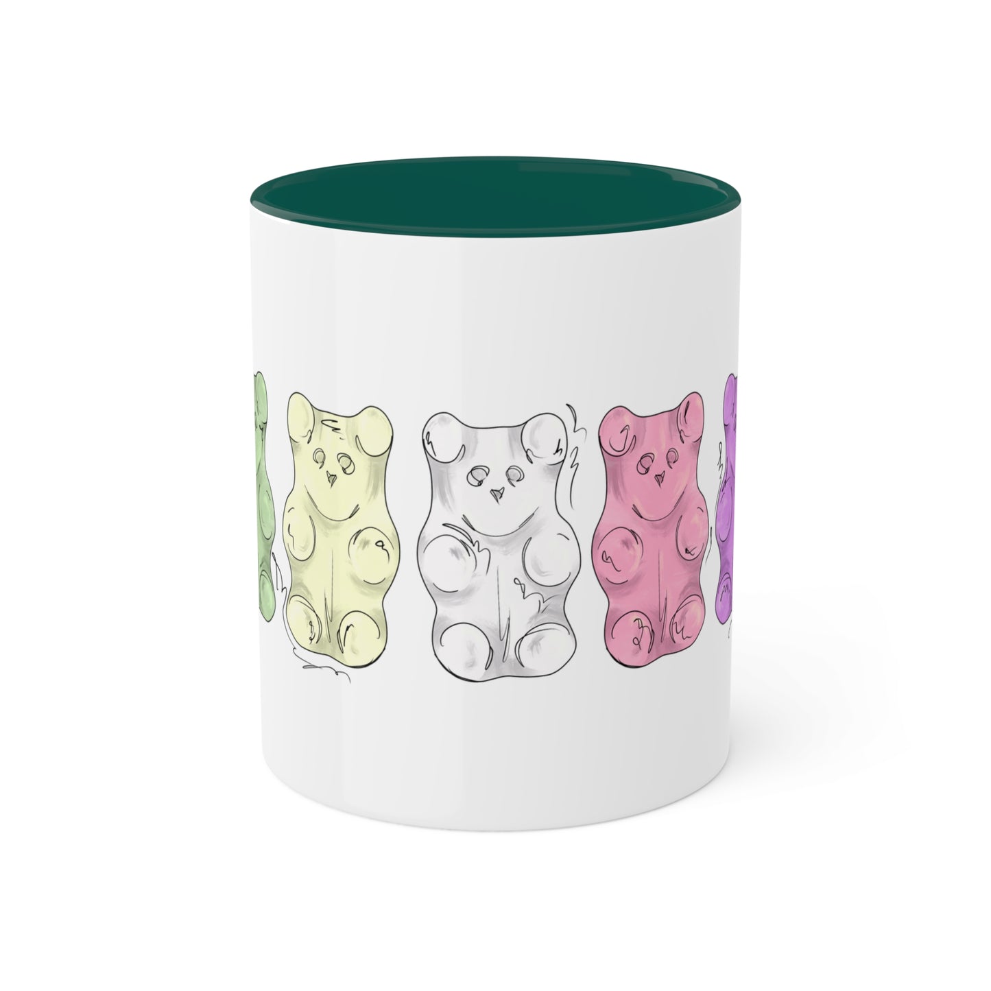 Genderfae Pride Flag Gummy Bears - Mug