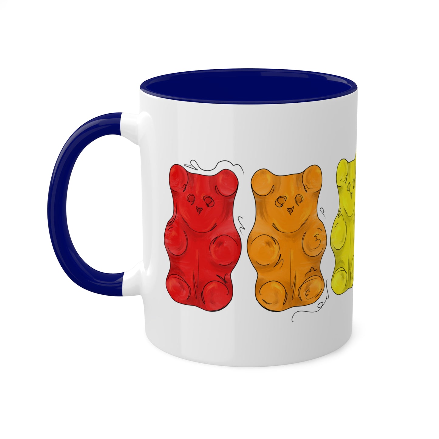 Gay Pride Flag Gummy Bears - Mug