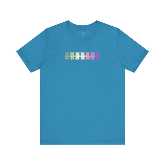 Genderfae Pride Flag Gummy Bears - Unisex T-Shirt