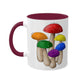 Gay Pride Flag Mushrooms - Mug