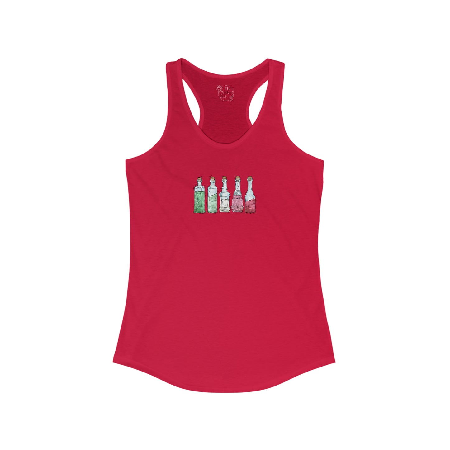 Abrosexual Pride Potion Bottles - Womens Tank Top