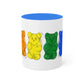 Gay Pride Flag Gummy Bears - Mug