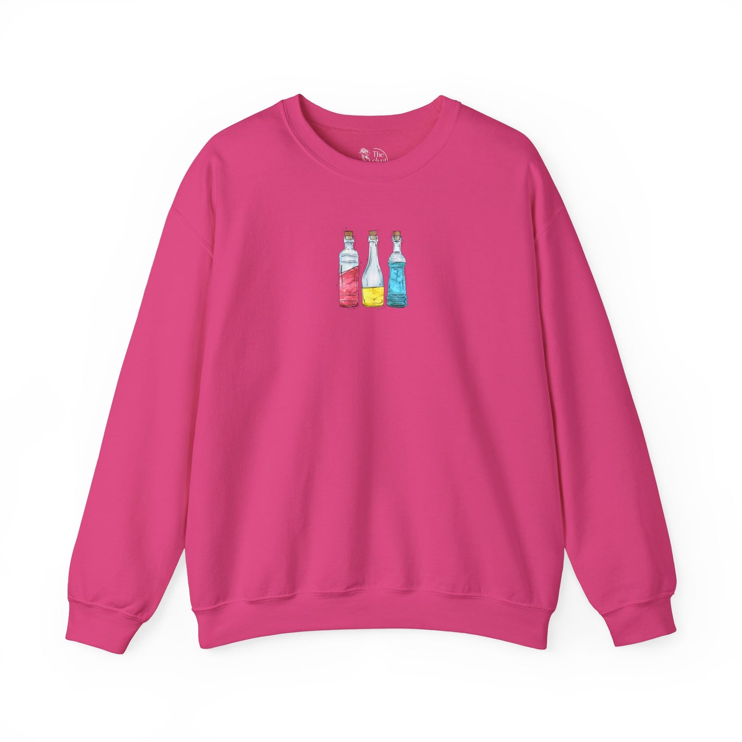 Pansexual Pride Flag Potion Bottles - Adult Unisex Sweatshirt