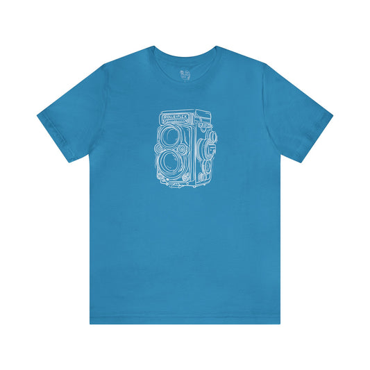 Camera Rolleiflex Sketch - Unisex T-Shirt