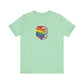 Gay Pride Flag Old Books - Unisex T-Shirt