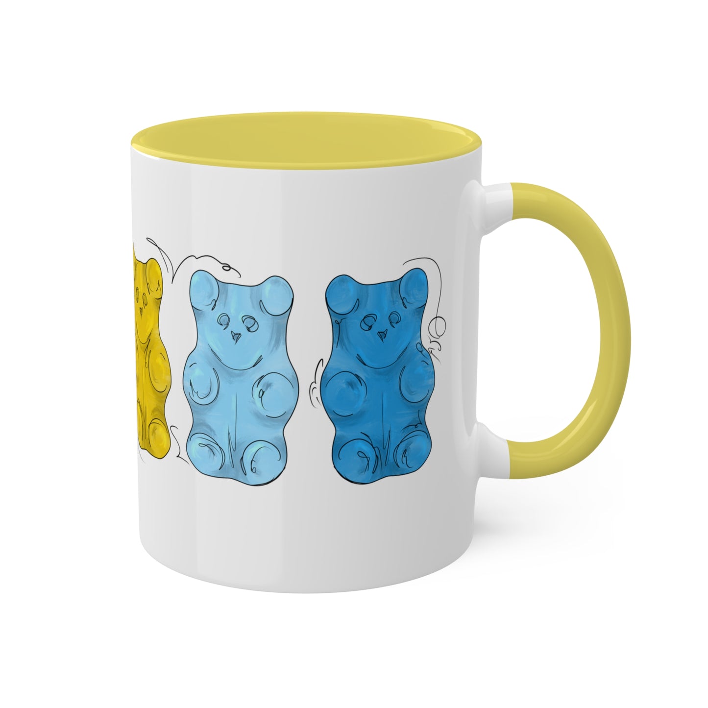 Copy of Panromantic Pride Flag Gummy Bears - Mug