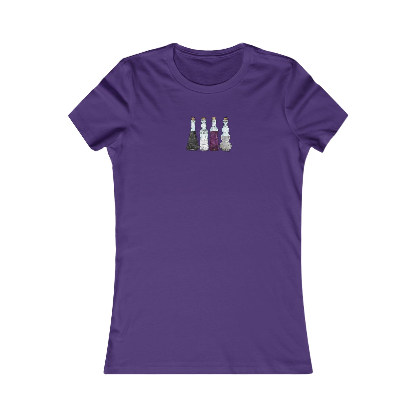 Demisexual Pride Flag Potion Bottles - Women's T-Shirt