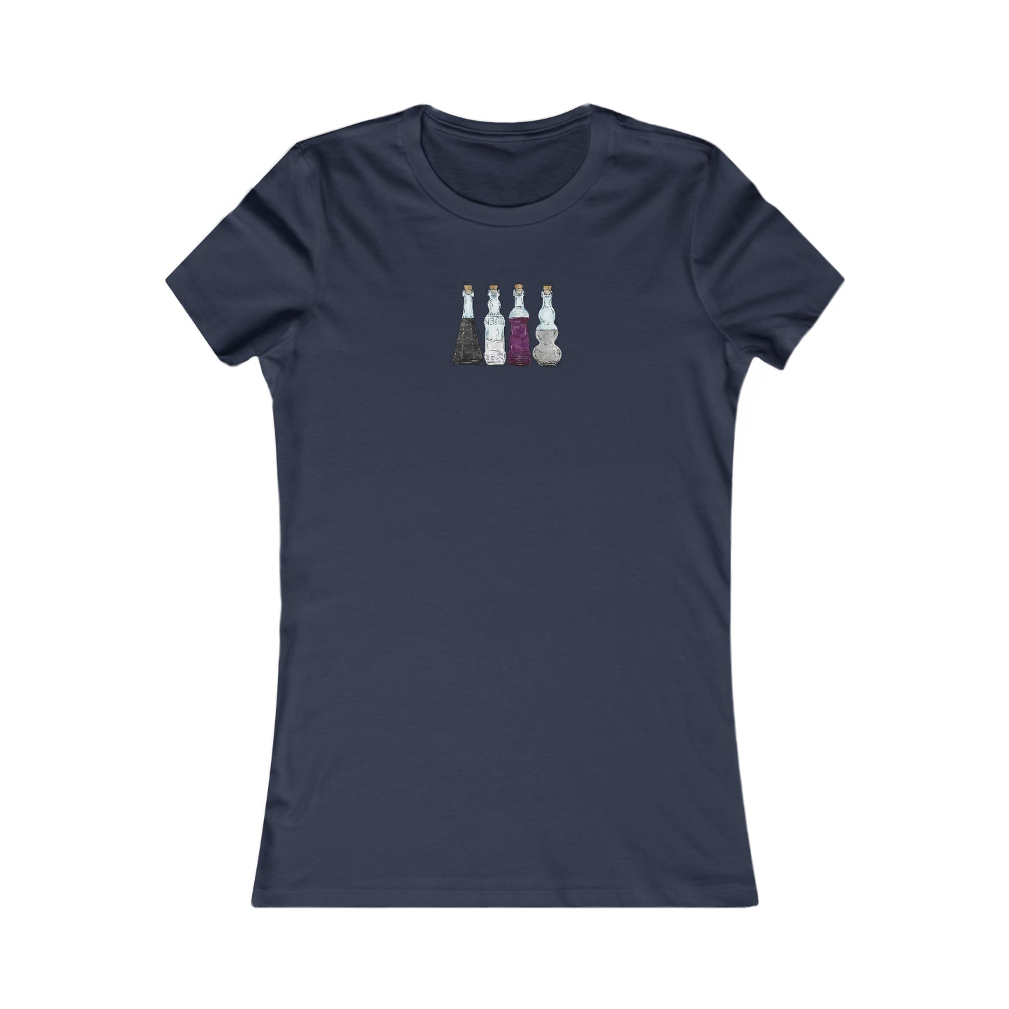 Demisexual Pride Flag Potion Bottles - Women's T-Shirt