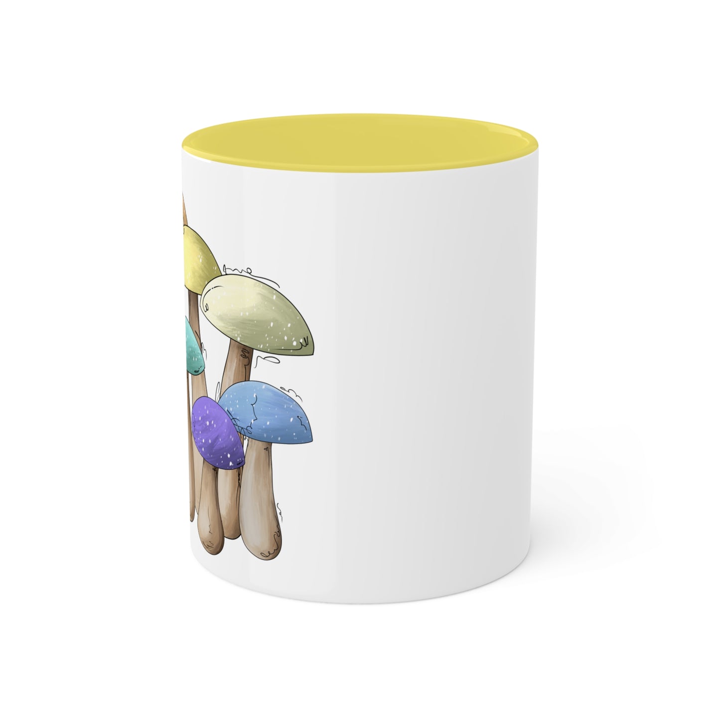 Genderfaun Pride Flag Mushrooms - Mug