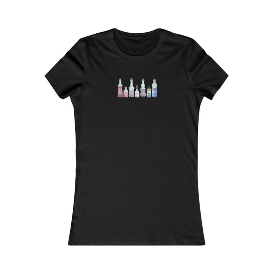 Bigender Pride Flag Potion Bottles - Women's T-Shirt