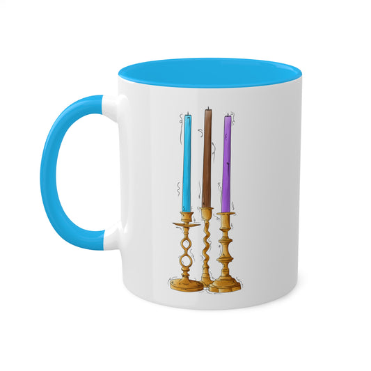 Androsexual Pride Flag Candlesticks - Mug