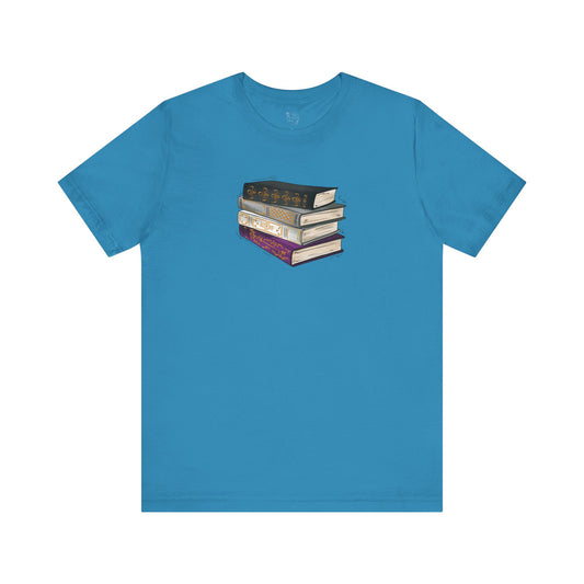 Asexual Pride Flag Old Books - Unisex T-Shirt