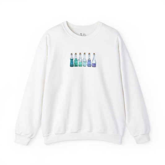 Neptunic Pride Flag Potion Bottles - Adult Unisex Sweatshirt