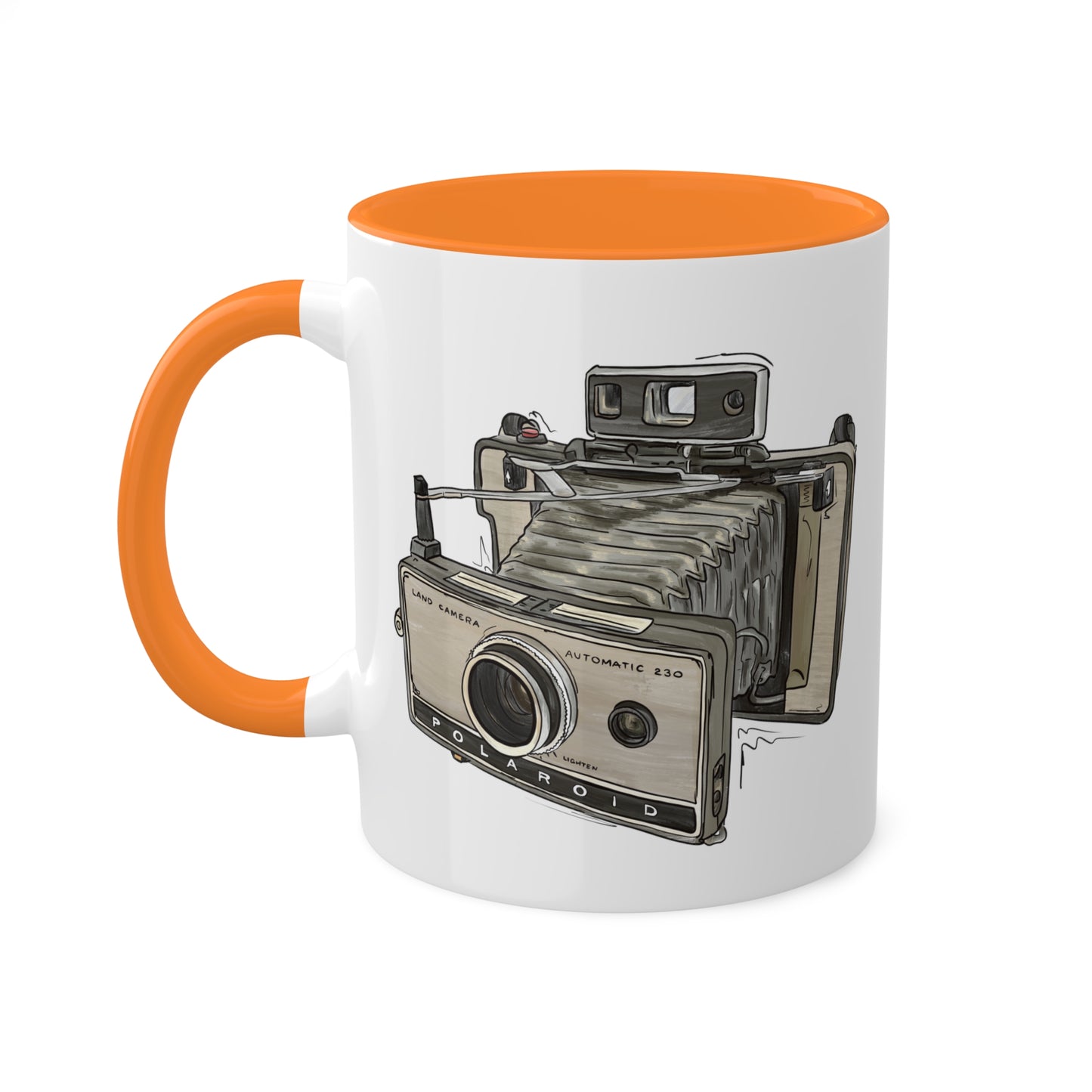 Camera, Polaroid Automatic 230 - Mug