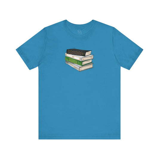 Demiromantic Pride Flag Old Books - Unisex T-Shirt