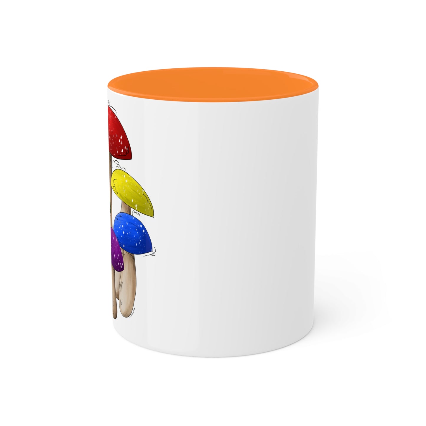 Gay Pride Flag Mushrooms - Mug