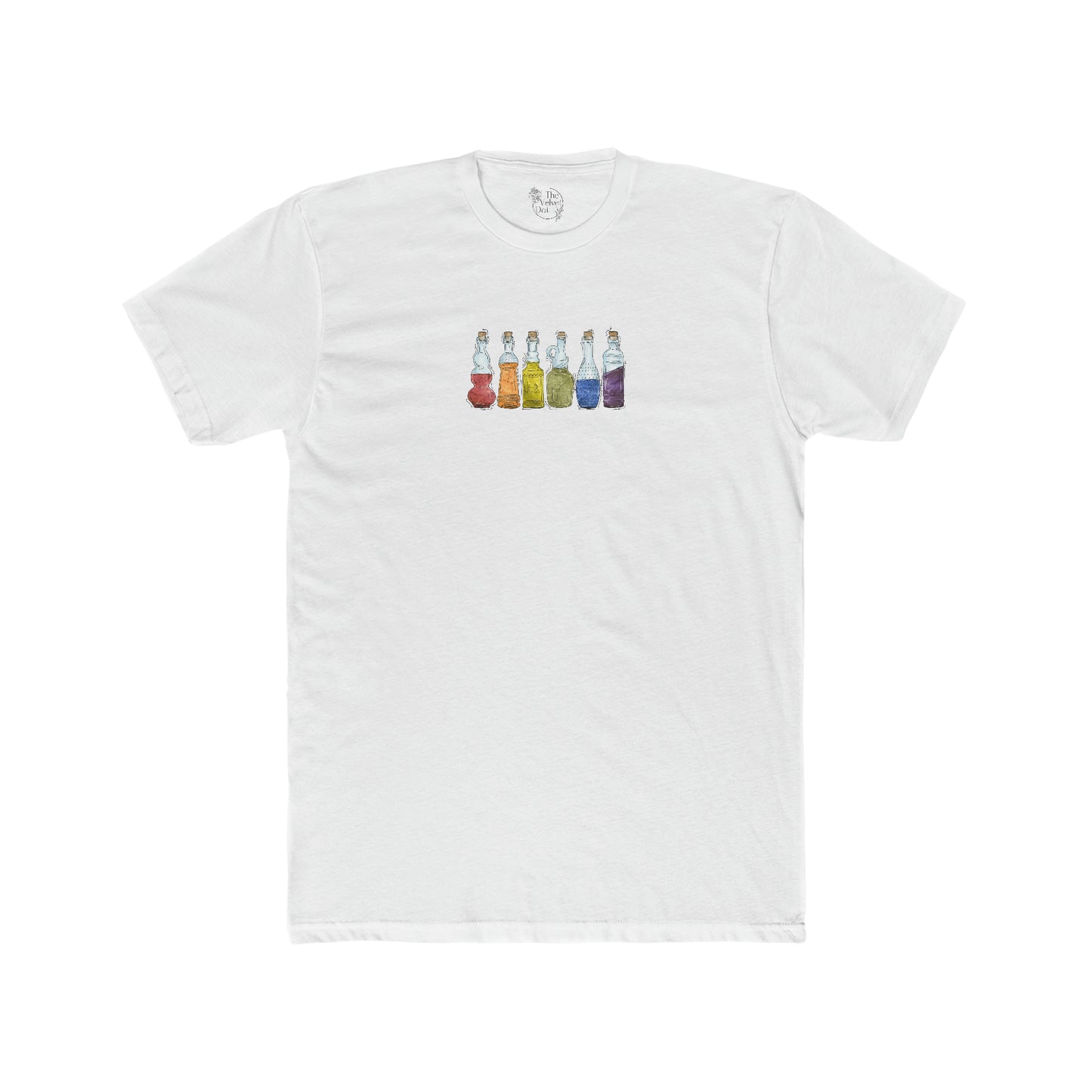 Gay Pride Flag Potion Bottles - Men's T-Shirt