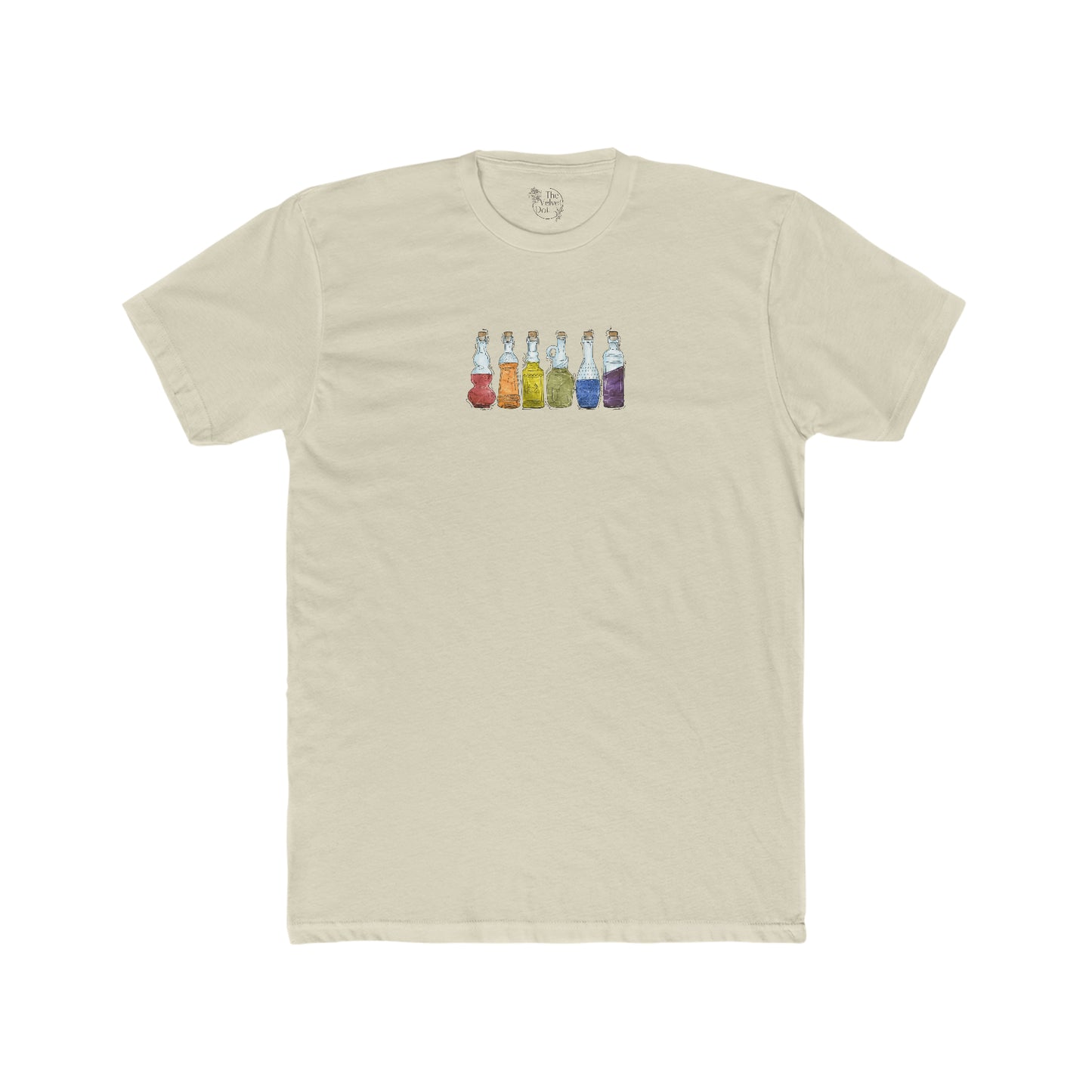 Gay Pride Flag Potion Bottles - Men's T-Shirt