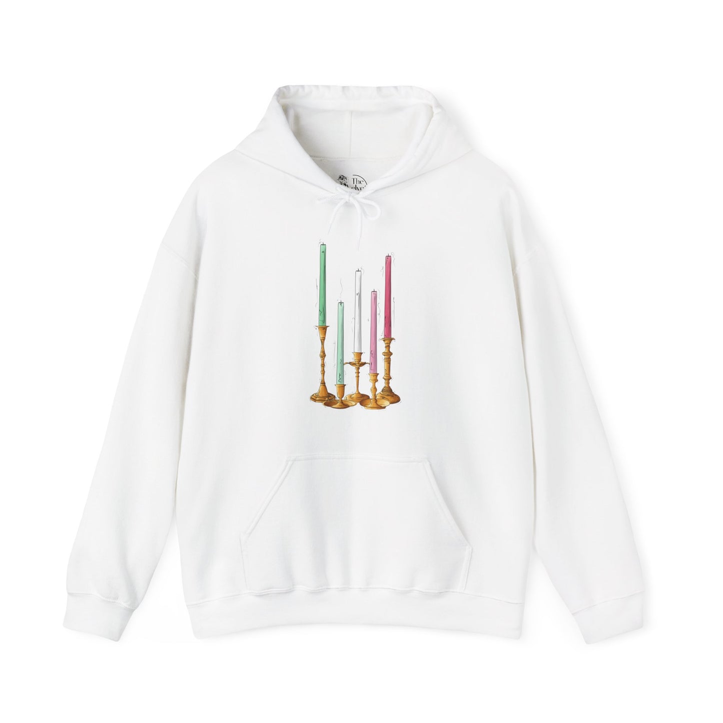 Abrosexual Pride Flag Candlesticks - Adult Unisex Hoodie