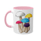 Polyamorous Pride Flag Mushrooms - Mug