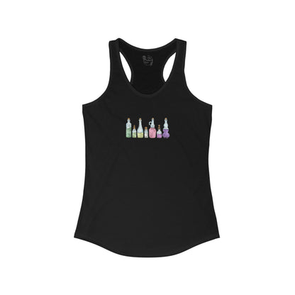 Genderfae Pride Flag Potion Bottles - Womens Tank Top