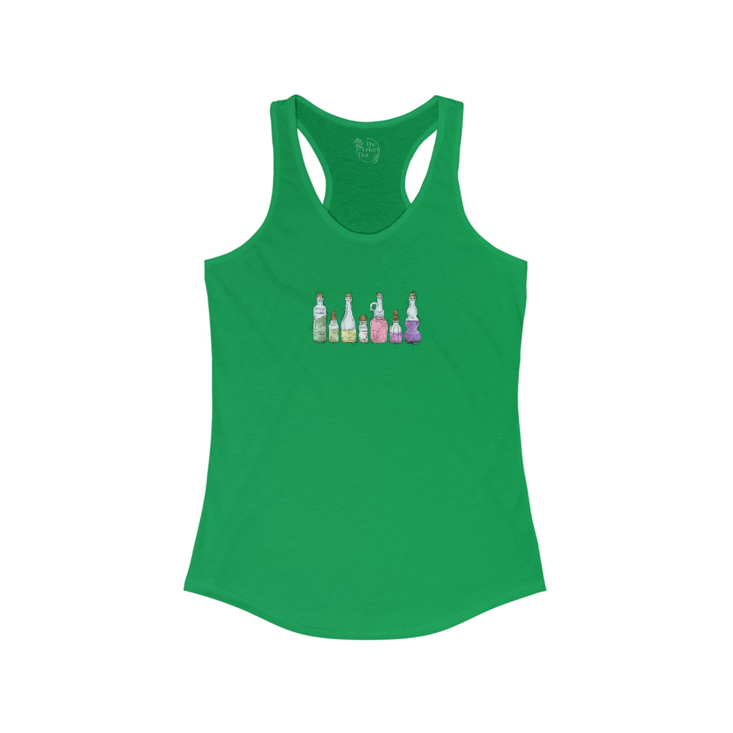 Genderfae Pride Flag Potion Bottles - Womens Tank Top