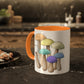 Genderfaun Pride Flag Mushrooms - Mug