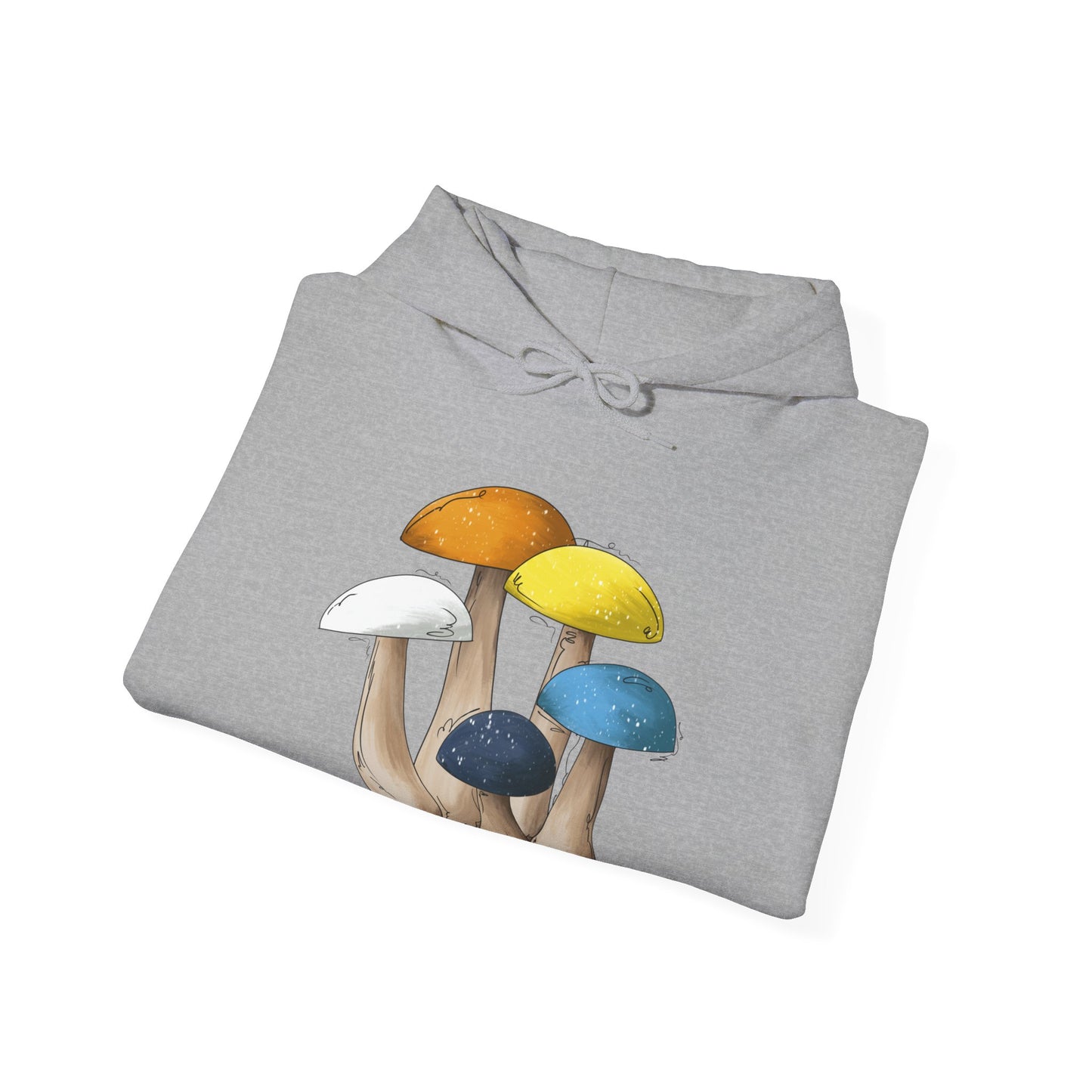 Aroace Pride Flag Mushrooms - Adult Unisex Hoodie