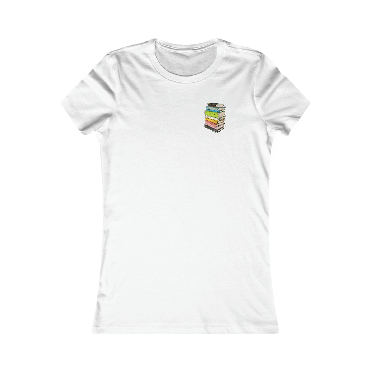 Queer Pride Flag Old Books - Women's T-Shirt