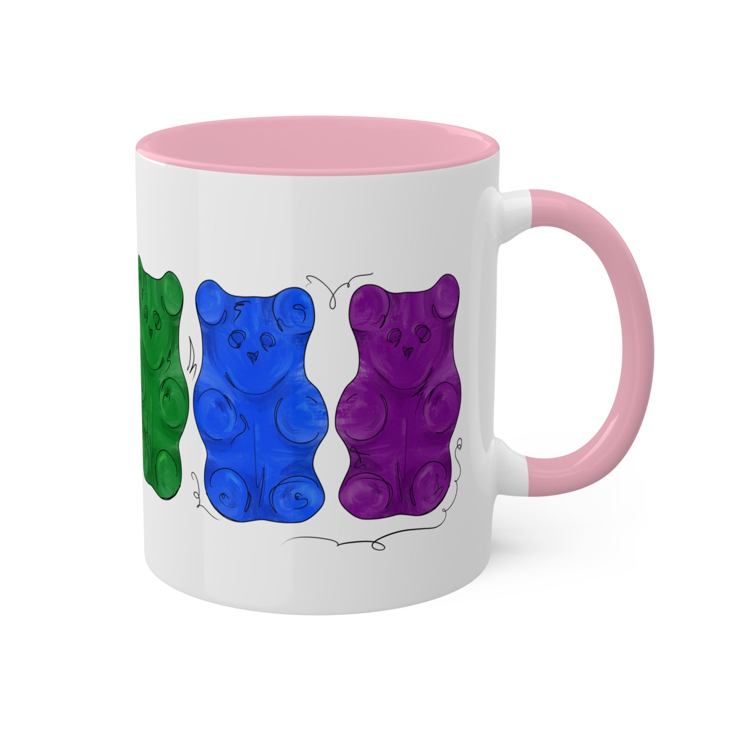 Gay Pride Flag Gummy Bears - Mug