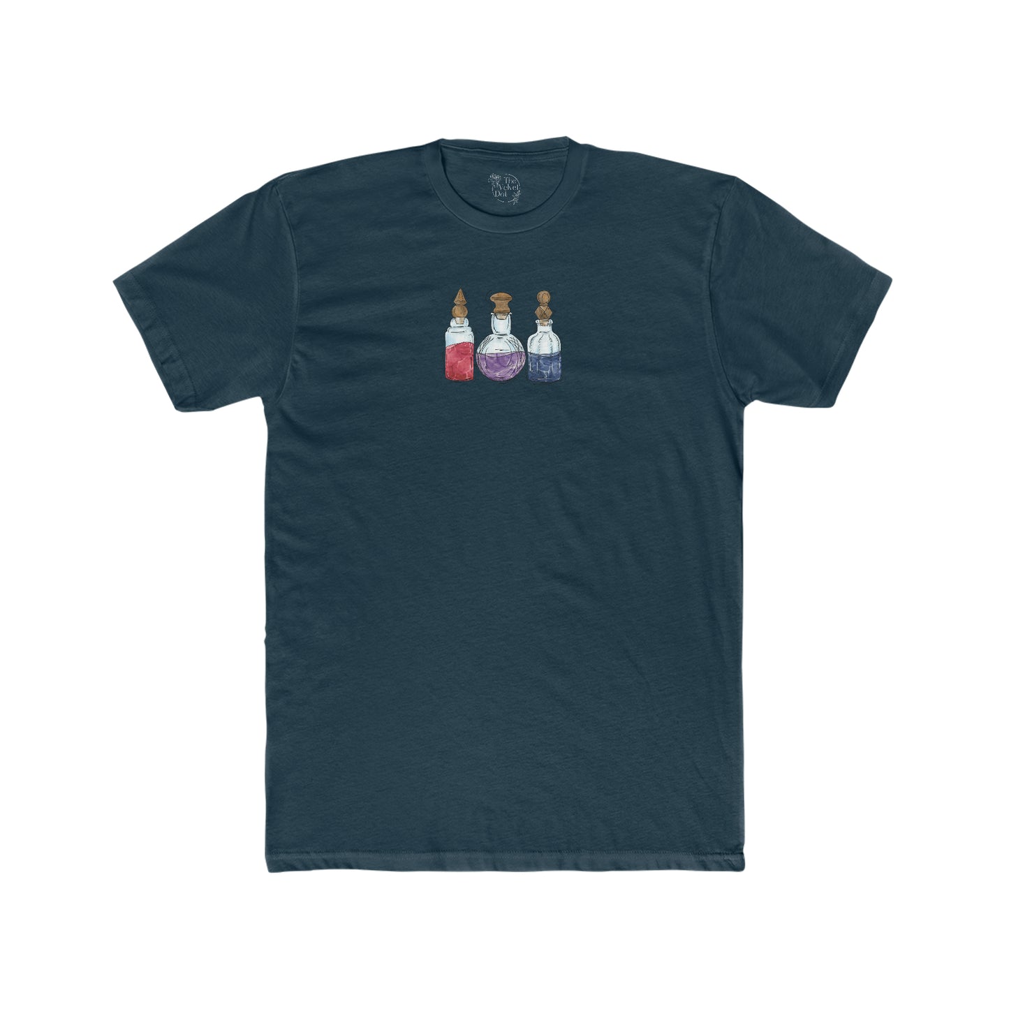 Bisexual Pride Flag Potion Bottles - Men's T-Shirt
