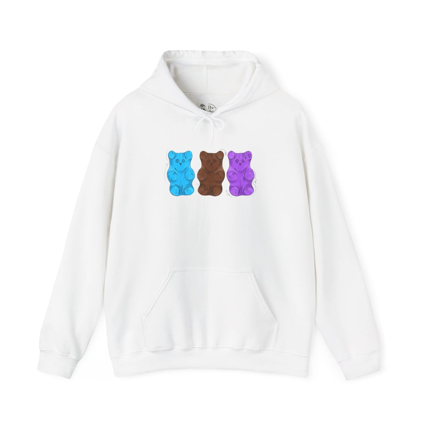 Androsexual Pride Flag Gummy Bears - Adult Unisex Hoodie