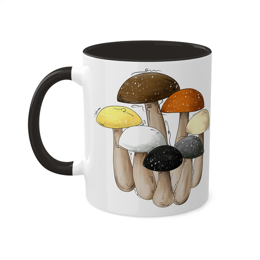 Bear Pride Flag Mushrooms - Mug