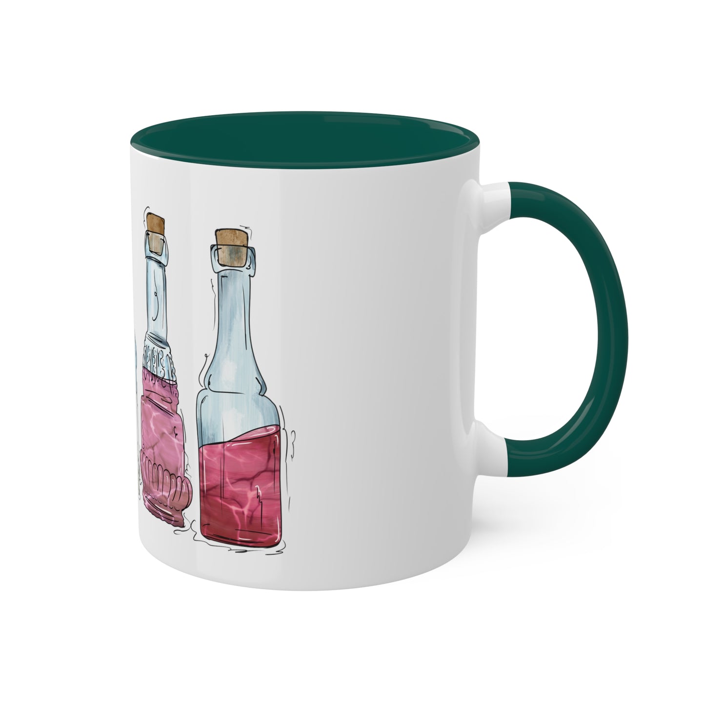 Abrosexual Pride Flag Potion Bottles - Mug